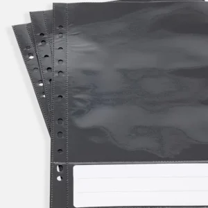 Ultimate Insteekhoezen 20x25 cm Portret - 5-Pak Zwart Prix Choc