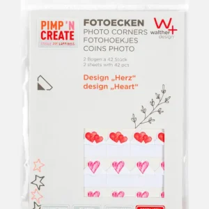Acheter En Ligne PAC Fotohoekjes Heart - 84 ST