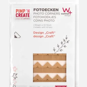 PAC Fotohoekjes Bruin - 84 ST Livraison Gratuite