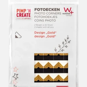 Acheter En Ligne PAC Fotohoekjes Goud - 84 ST