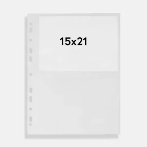 Remise Foto insteekhoezen 15x21 cm liggend - 10-pack