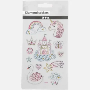 Diamond Stickers Eenhoorn Nouvelle Collection