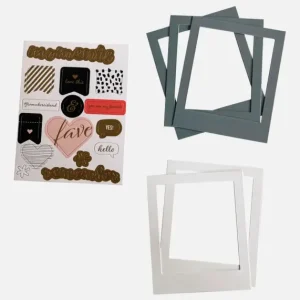 PAC Sticker Set Deco Frames Bon Marché