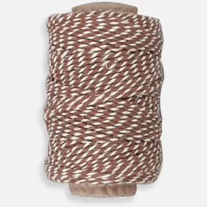 Katoenen Touw Bruin/Wit Prix Cassé
