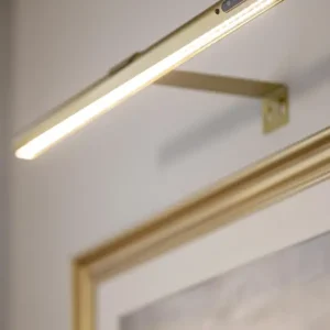 Usine Directe KAILA Halo Batterijgevoede Schilderijverlichting 50 cm - Goud