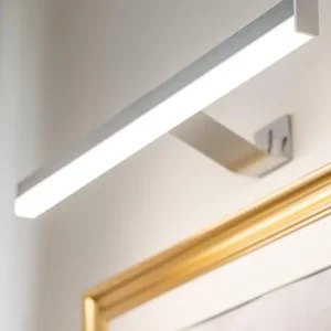 Top Vente KAILA Glow Batterijgevoede Schilderijverlichting 55 cm - Zilver