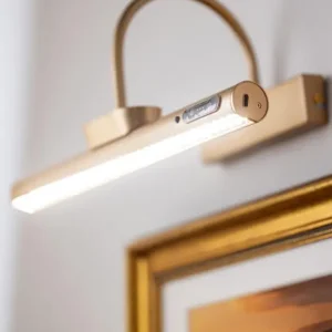 Meilleur Choix KAILA Spark Batterijgevoede Schilderijverlichting 35 cm - Goud