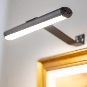 KAILA Lux Batterijgevoede Schilderijverlichting 33 cm - Zwart Must-Have