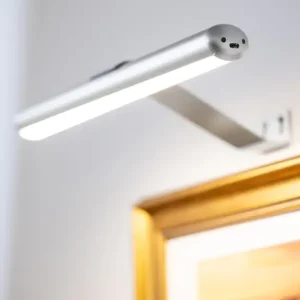 KAILA Lux Batterijgevoede Schilderijverlichting 33 cm - Zilver Prix Choc