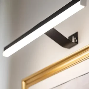 Retour Gratuit KAILA Glow Batterijgevoede Schilderijverlichting 55 cm - Zwart