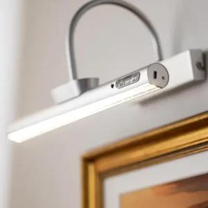 Marque KAILA Spark Batterijgevoede Schilderijverlichting 35 cm - Zilver