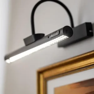 Nouvel Arrivage KAILA Spark Batterijgevoede Schilderijverlichting 35 cm - Zwart