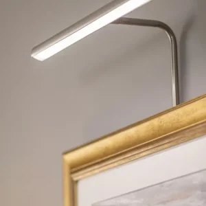 Retour Gratuit Gallery LED 30 cm schilderijverlichting - Nikkel