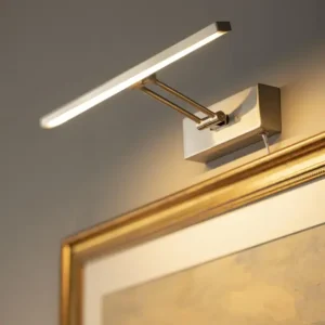 Gunnebo V961 LED schilderijverlichting - Nikkel Commander Vite