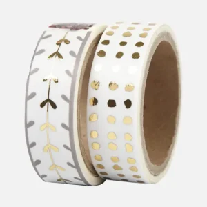 Washi Tape Harten en Stippen - 15 mm Meilleur Choix