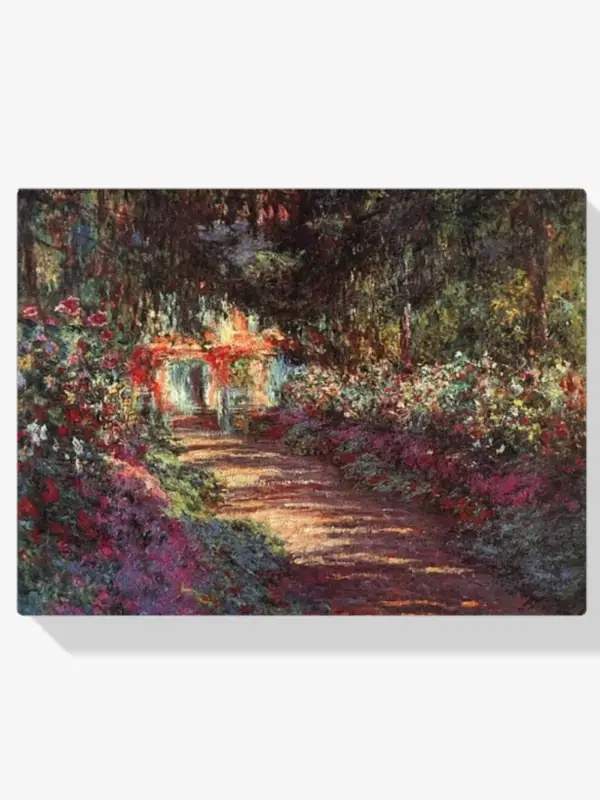 Vente Flash Schilderen op nummer – De bloementuin – Claude Monet - 110x110cm