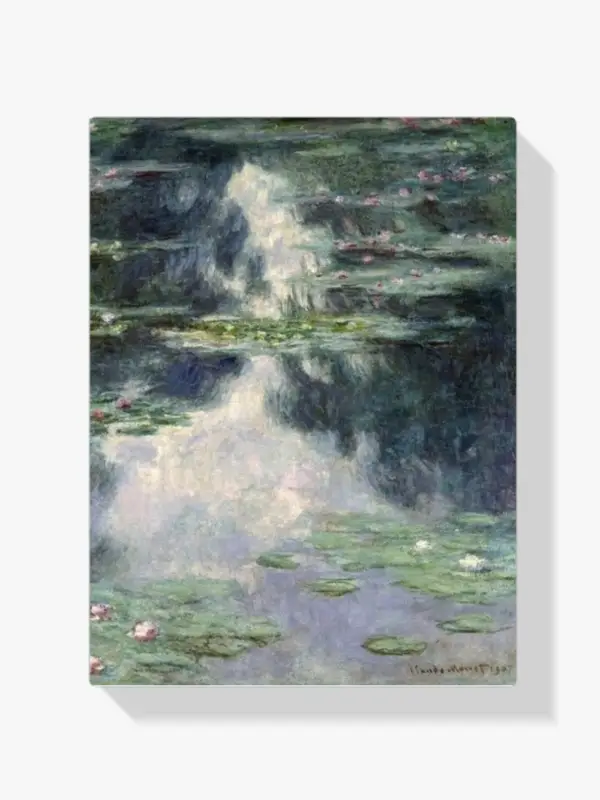 Vente Directe Schilderen op nummer – Vijver met waterlelies - 70x80cm