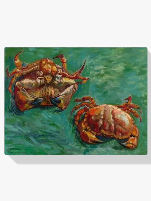 Vente Flash Schilderen op nummer – Twee krabben - 40x50cm