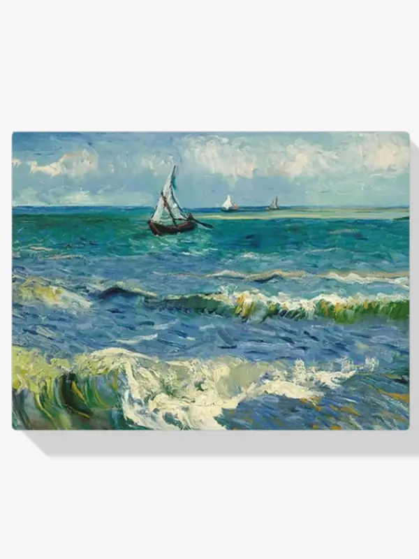 Achat Immédiat Schilderen op nummer – De zee bij Les Saintes - 50x60cm