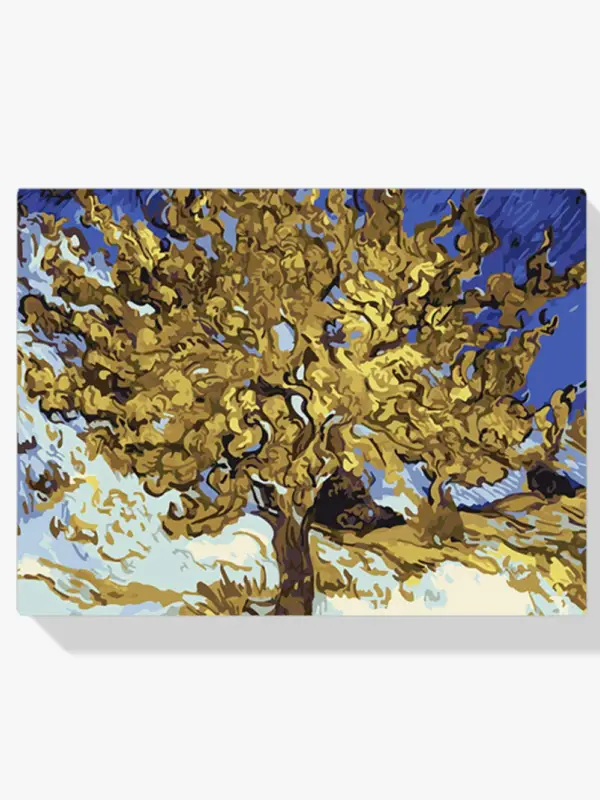 Vente Directe Schilderen op nummer – Prachtige bomen Van Gogh - 40x50cm