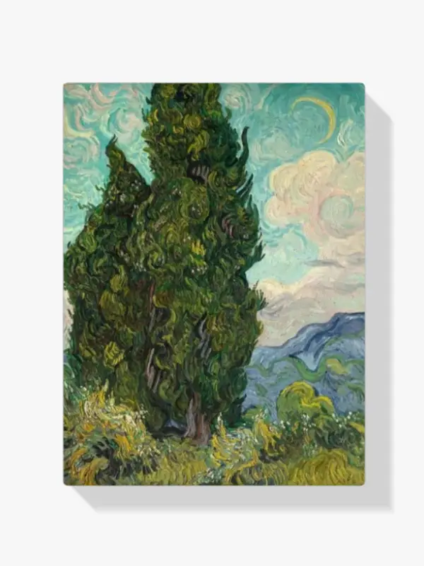 Acheter Direct Schilderen op nummer – Cypressen - 50x70cm