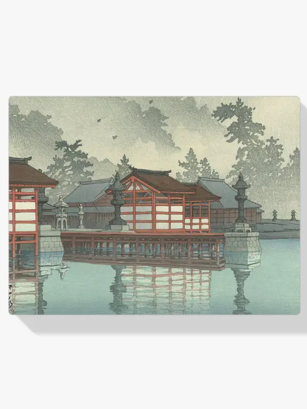 Vente Flash Schilderen op nummer – Miyajima in de mist - 40x50cm
