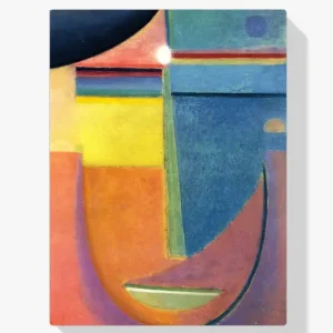 Achat Immédiat Schilderen op nummer – Abstracte Hoofdcompositie Nr 1 Zonsopgang - 50x60cm