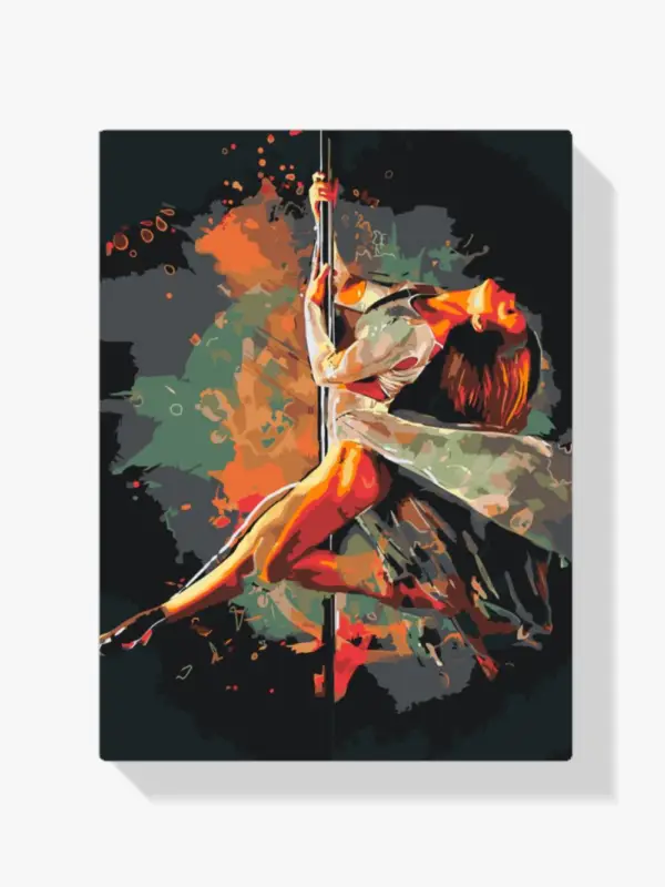 Vente Flash Schilderen op nummer – Paaldansen - 40x50cm