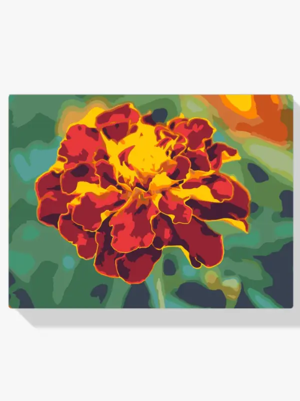 Vente Flash Schilderen op nummer – Goudsbloem - 80x90cm