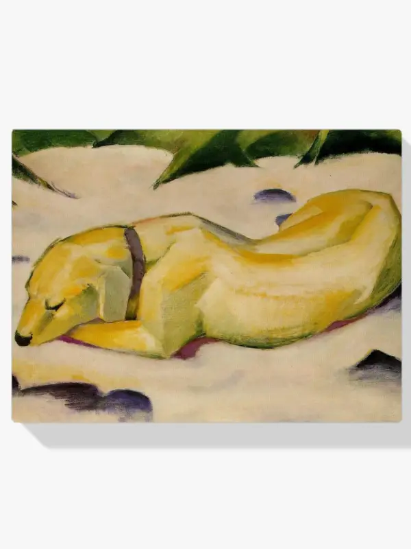 Acheter Direct Schilderen op nummer – Hondenleven van de sneeuw - 70x70cm