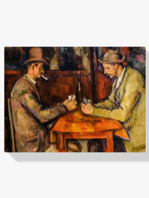 Acheter Direct Schilderen op nummer – De kaartspelers - 60x60cm