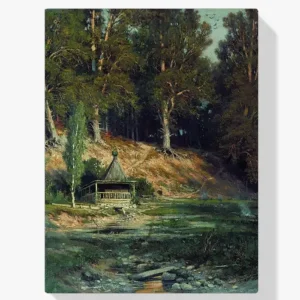 Vente Directe Schilderen op nummer – Kapel in het bos - 60x80cm