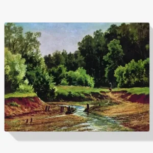 Achat Immédiat Schilderen op nummer – Boslandschap - 70x80cm