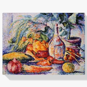 Vente Directe Schilderen op nummer – Stilleven met fles wijn - 30x40cm
