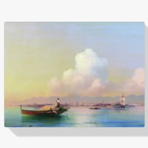 Achat Immédiat Schilderen op nummer – Uitzicht op Venetië - 40x50cm