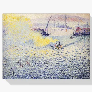 Vente Flash Schilderen op nummer – Toulon, winterochtend - 80x90cm