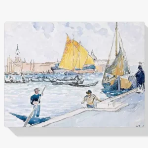 Vente Directe Schilderen op nummer – Venetië, de basiliek San Giorgio Maggiore - 50x70cm