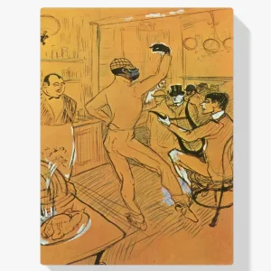 Vente Flash Schilderen op nummer – Chocoladedansen in bar Darchille - 60x80cm