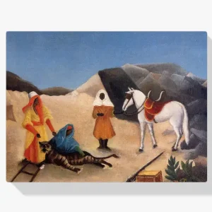 Achat Immédiat Schilderen op nummer – De tijgerjacht - 80x90cm