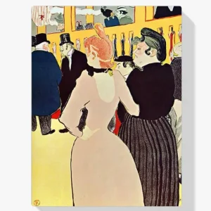 Achat Immédiat Schilderen op nummer – In de Moulin Rouge La Goulue met haar zus - 60x80cm