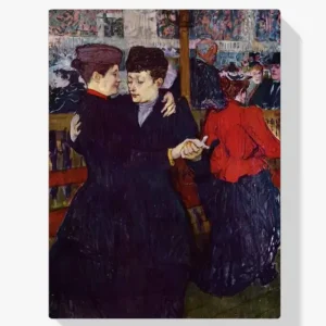 Achat Immédiat Schilderen op nummer – In de Moulin Rouge de Twee Waltzers - 40x50cm