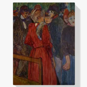 Vente Flash Schilderen op nummer – In de Moulin de la Galette - 50x50cm
