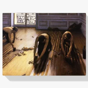 Vente Flash Schilderen op nummer – De vloerschrapers (ook wel The Floor Strippers genoemd) - 30x40cm