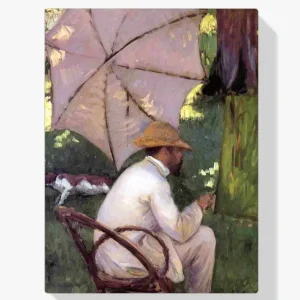 Vente Flash Schilderen op nummer – De schilder onder zijn parasol - 80x80cm