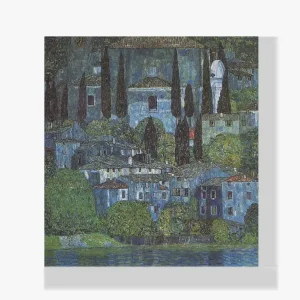 Vente Flash Schilderen op nummer – Kerk in Cassone - 70x70cm