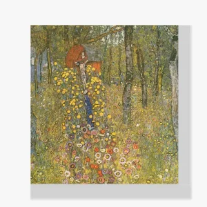 Vente Flash Schilderen op nummer – Boerderijtuin met kruisbeeld - 80x90cm