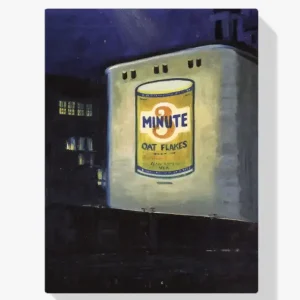 Achat Immédiat Schilderen op nummer – Nachtscène, National Oats - 110x110cm