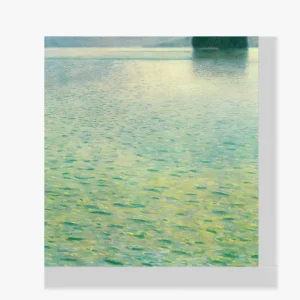 Achat Immédiat Schilderen op nummer – Eiland in de Attersee - 70x70cm
