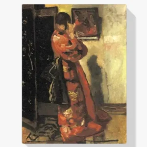 Achat Immédiat Schilderen op nummer – Voor de spiegel - 50x70cm