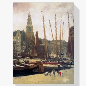 Vente Flash Schilderen op nummer – Damrak Amsterdam - 40x60cm